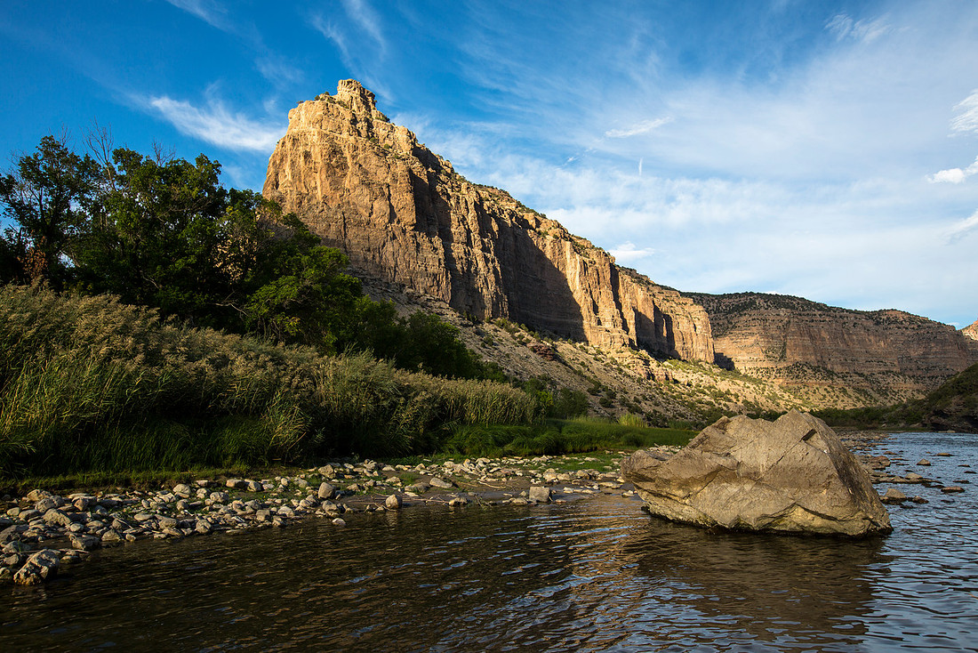 Jones Hole Creek Meets the Green