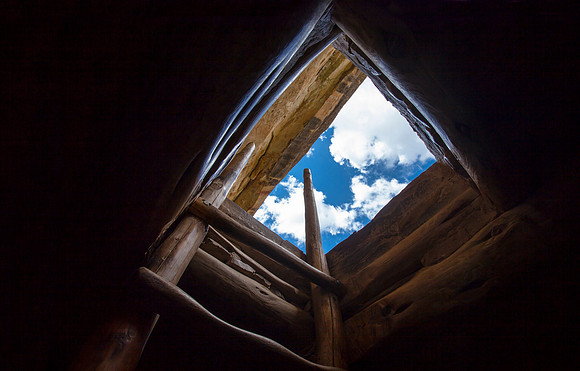 Spruce Tree House Kiva Entrance