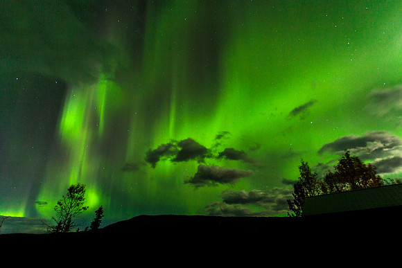 Aurora at Wonder Lake
