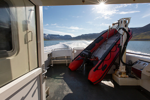 Our trusty steed in West Fjords