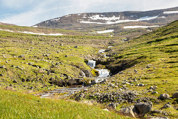 Our first unnamed waterfalls