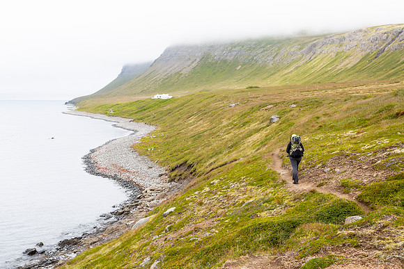 Corrie on the Horn Trail