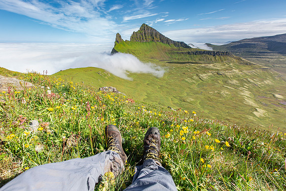 Whiskey views at Hornbjarg