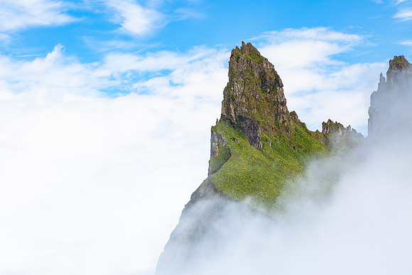 Hornbjarg rising above the clouds (2)