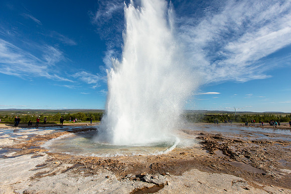 Strokkur Geyser series 9 of 10
