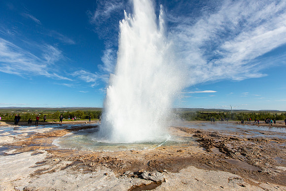 Strokkur Geyser series 8 of 10
