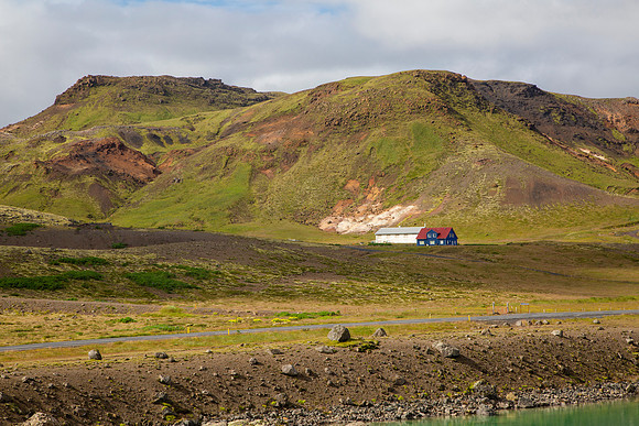 Blue House in Reykjanesfólkvangur
