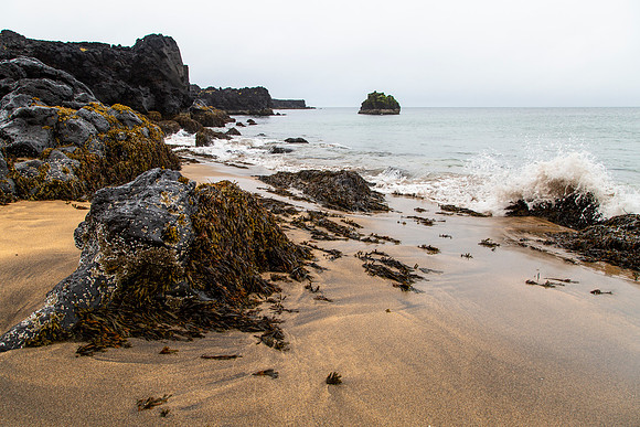 Skarðsvík Beach and coastline