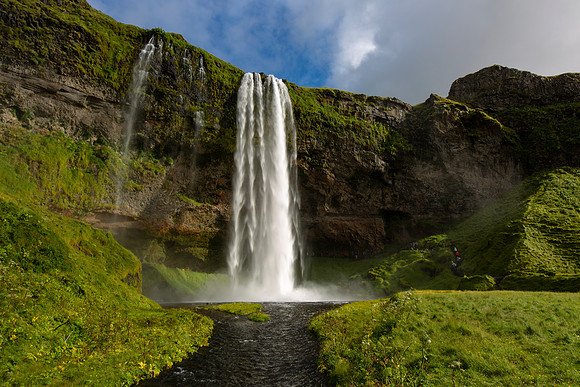 Seljalandsfoss from the foot bridge