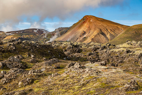 Morning views in Landmannalaugar
