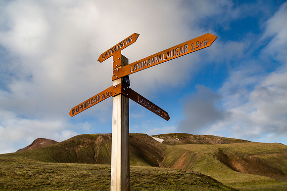 Laugavegur sign #1