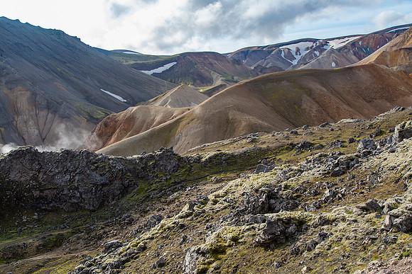 More thermals and formations near Landmannalaugar