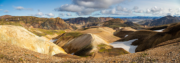Laugavegur Trail panorama