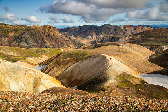 Laugavegur Trail hiker
