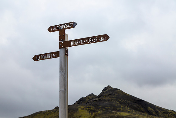Laugavegur sign #6