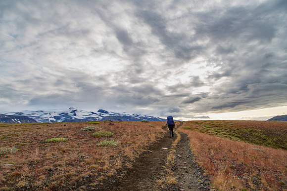 Corrie on the trail to Þórsmörk from Emstrur (6)