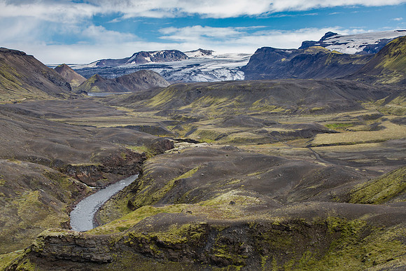 Views along the trail to Þórsmörk from Emstrur (6)
