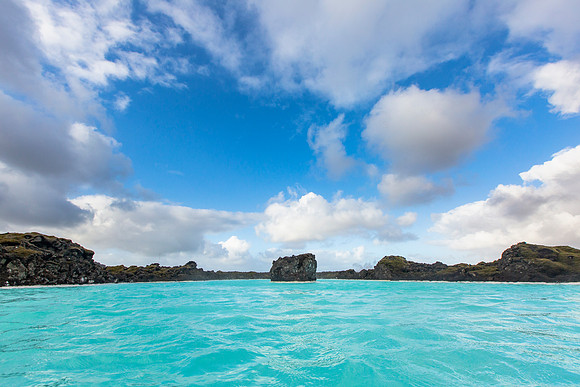 Sunny morning at Blue Lagoon