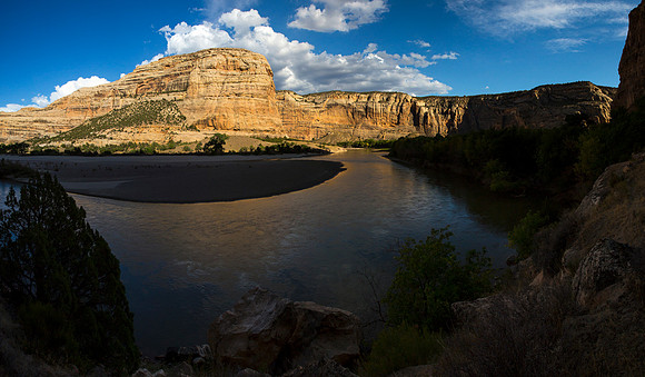 Sunset on Steamboat Rock