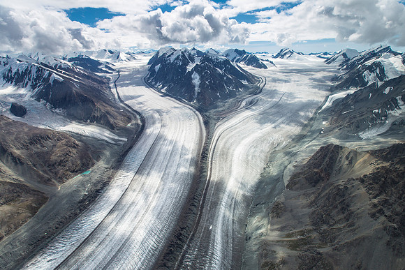 Baldwin Glacier and Fraser Glacier Confluence (3)