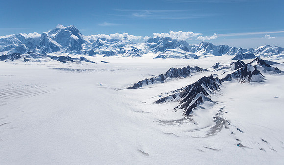 Columbus Glacier and Mount St. Elias