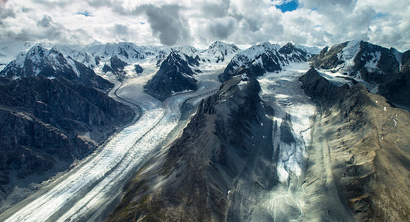 Tributary Glaciers of Logan Glacier