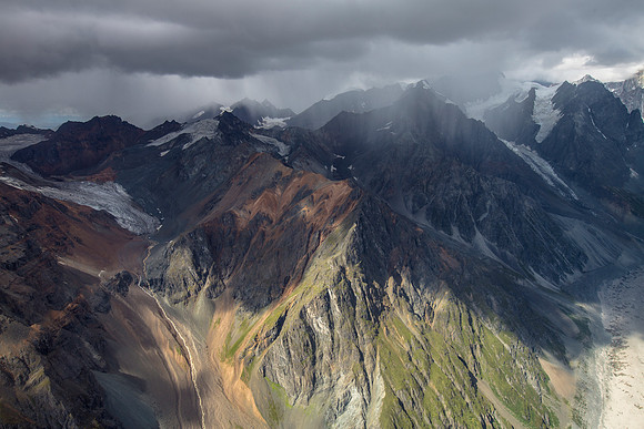 West side of Hawkins Glacier