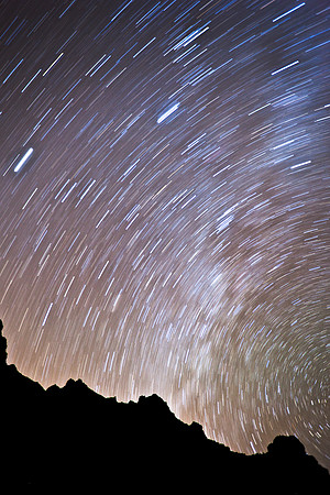 Haleakalā Crater Star Trails