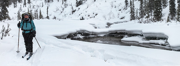 Along the River and Ice Bridge