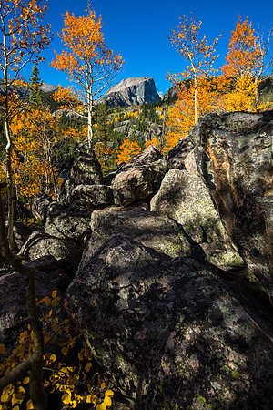 Hallett and Fall Colors (portrait)