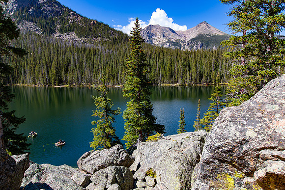 Anglers on Fern Lake