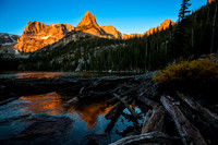 First Light at Odessa Lake