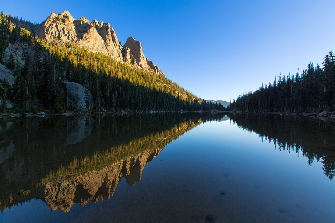Odessa Lake Reflections