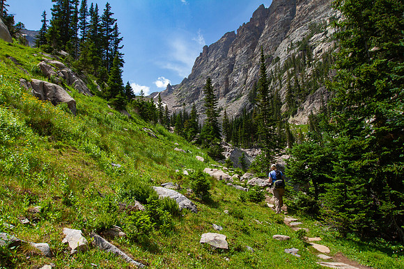 Approach to Andrews Tarn