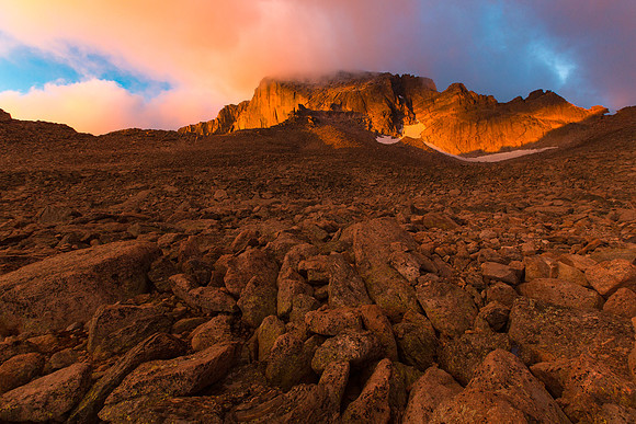 Boulderfield Sunrise