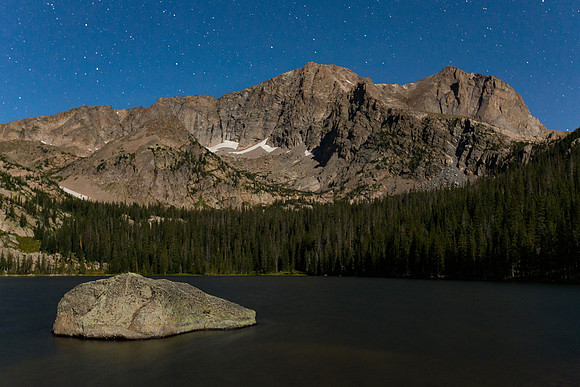 Thunder Lake at Night