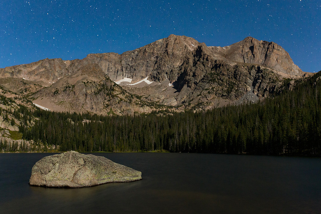 Thunder Lake at Night