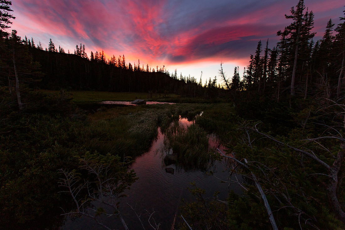 Sunrise at Thunder Lake