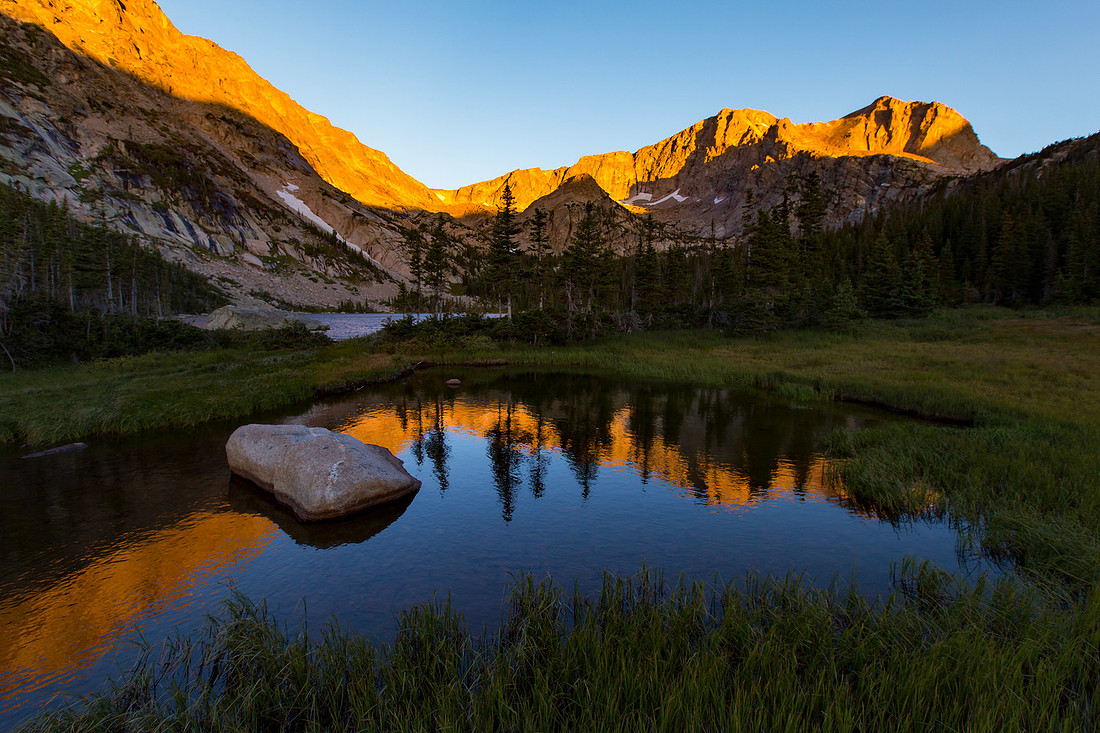 First Light at Thunder Lake