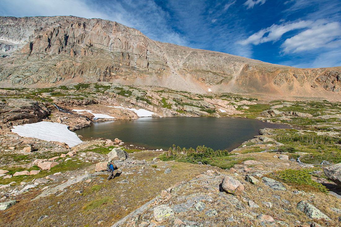 Lion Lake No. 2 and Chiefshead Peak