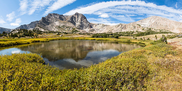 Pilot, Alice, Cheifshead, Longs, and Meeker Panorama