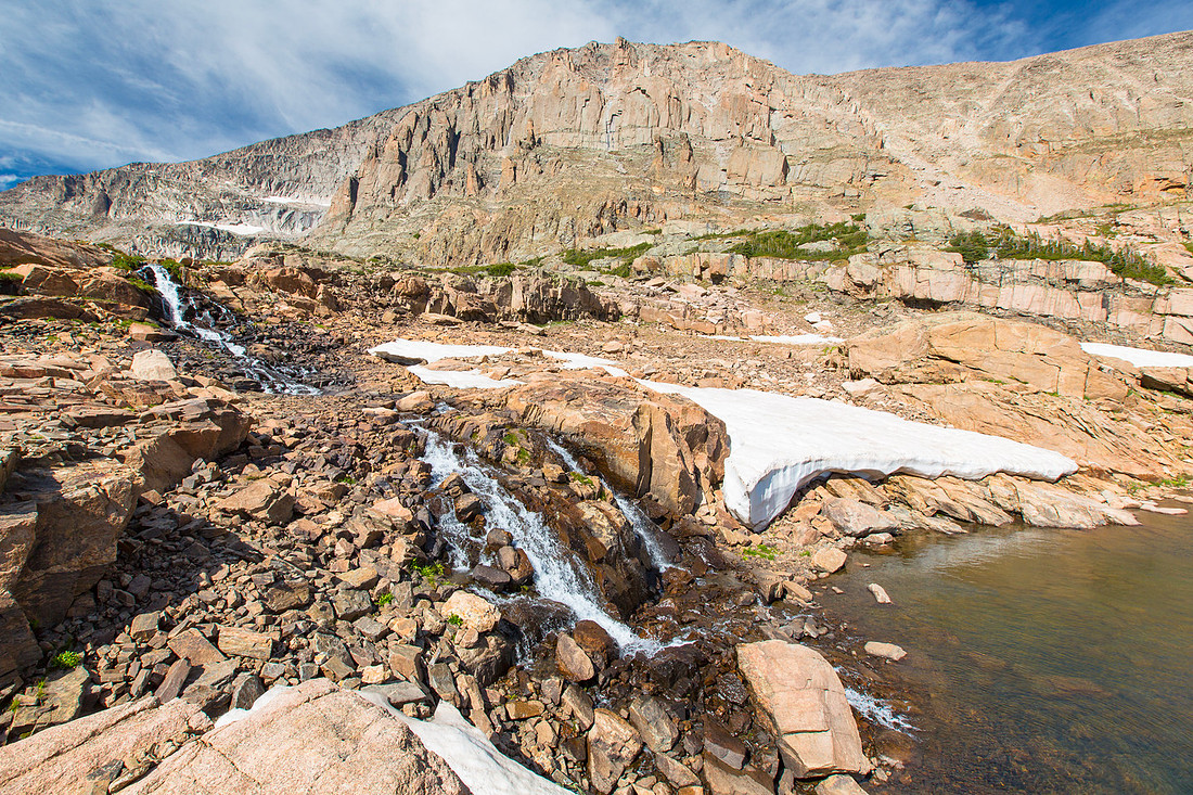 Lion Lake No 2. and Cascades