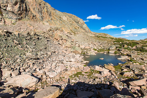 Self-portrait in Wild Basin