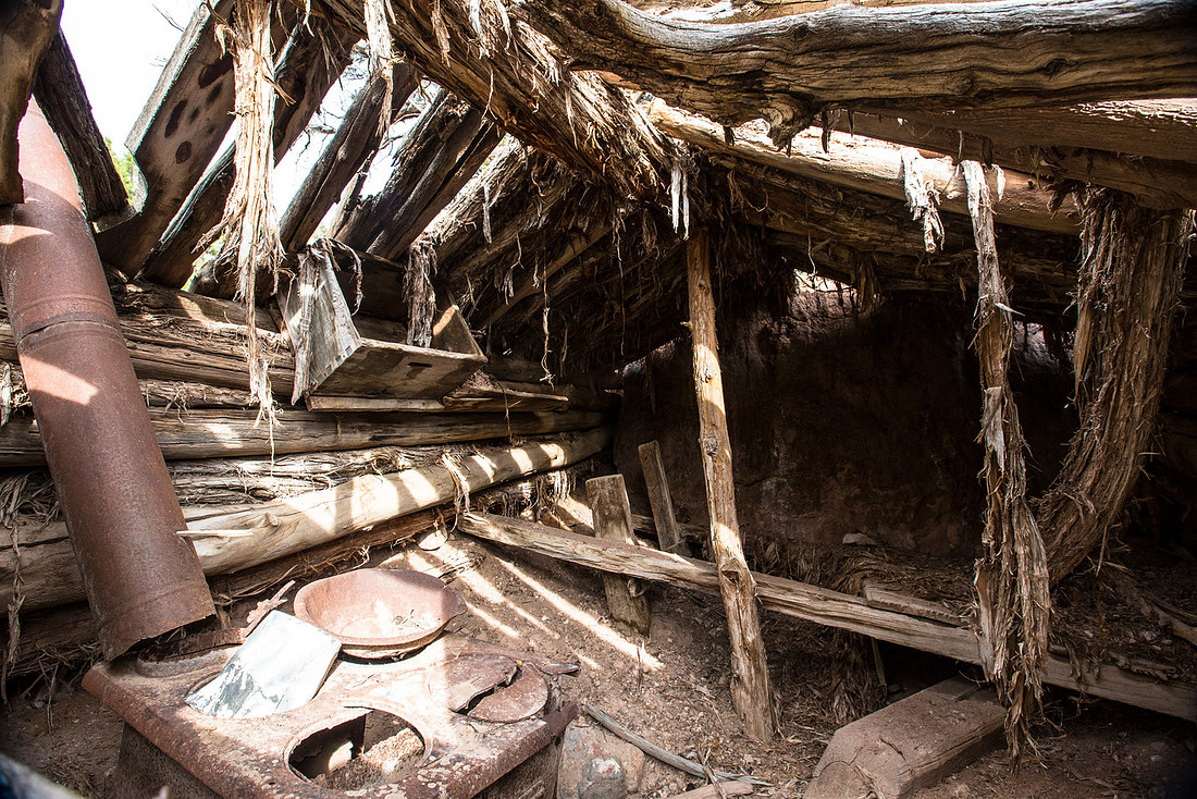 Inside Stubs Cabin