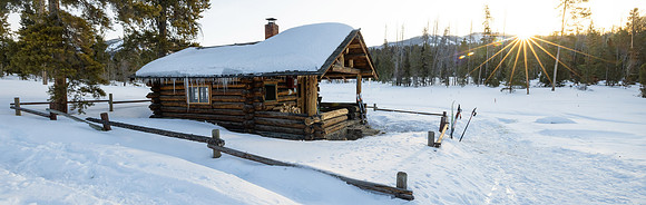 Custer Gallatin National Forest: Ibex Cabin winter trip