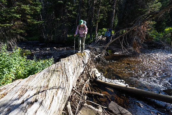 CGNF, AB Wilderness: Thiel Lake to Clay Butte TH (1)