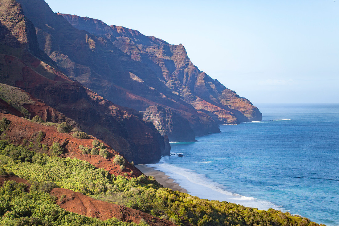 Kalalau Beach From Red Hill