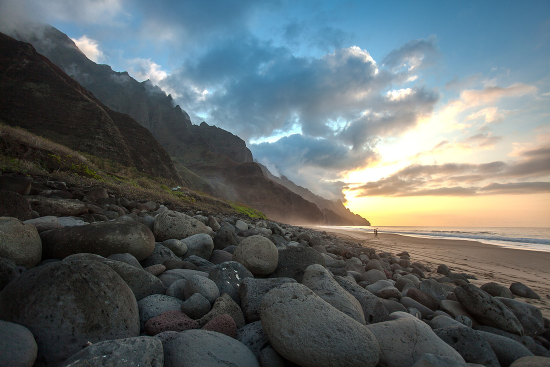 Kalalau Beach Sunset