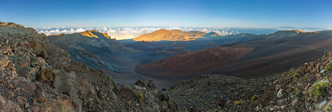 Haleakalā Crater Sunrise Panorama