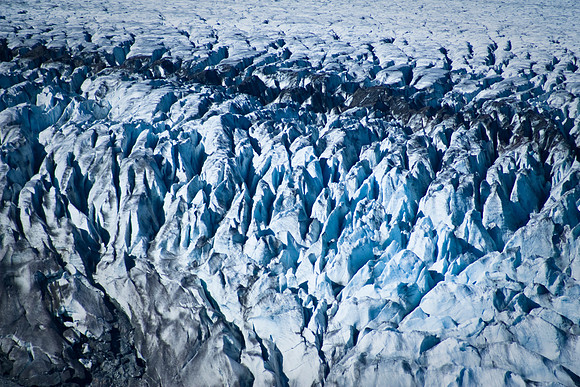 Crevasses in Salmon Glacier